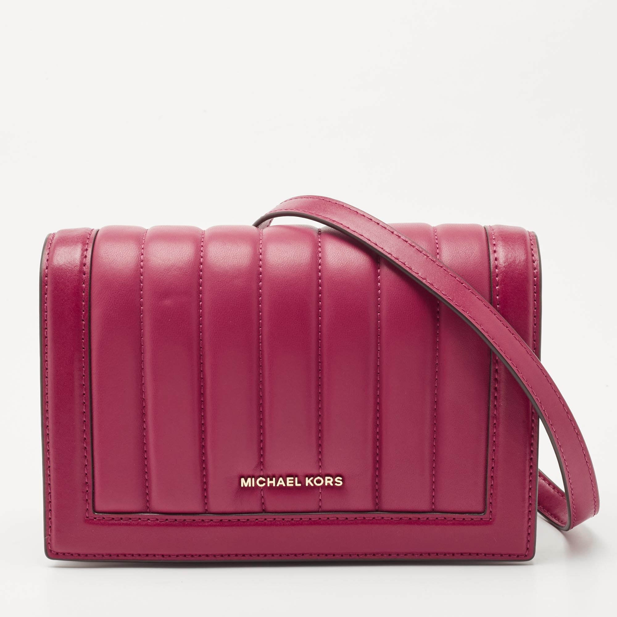 Michael kors striped on sale handbags