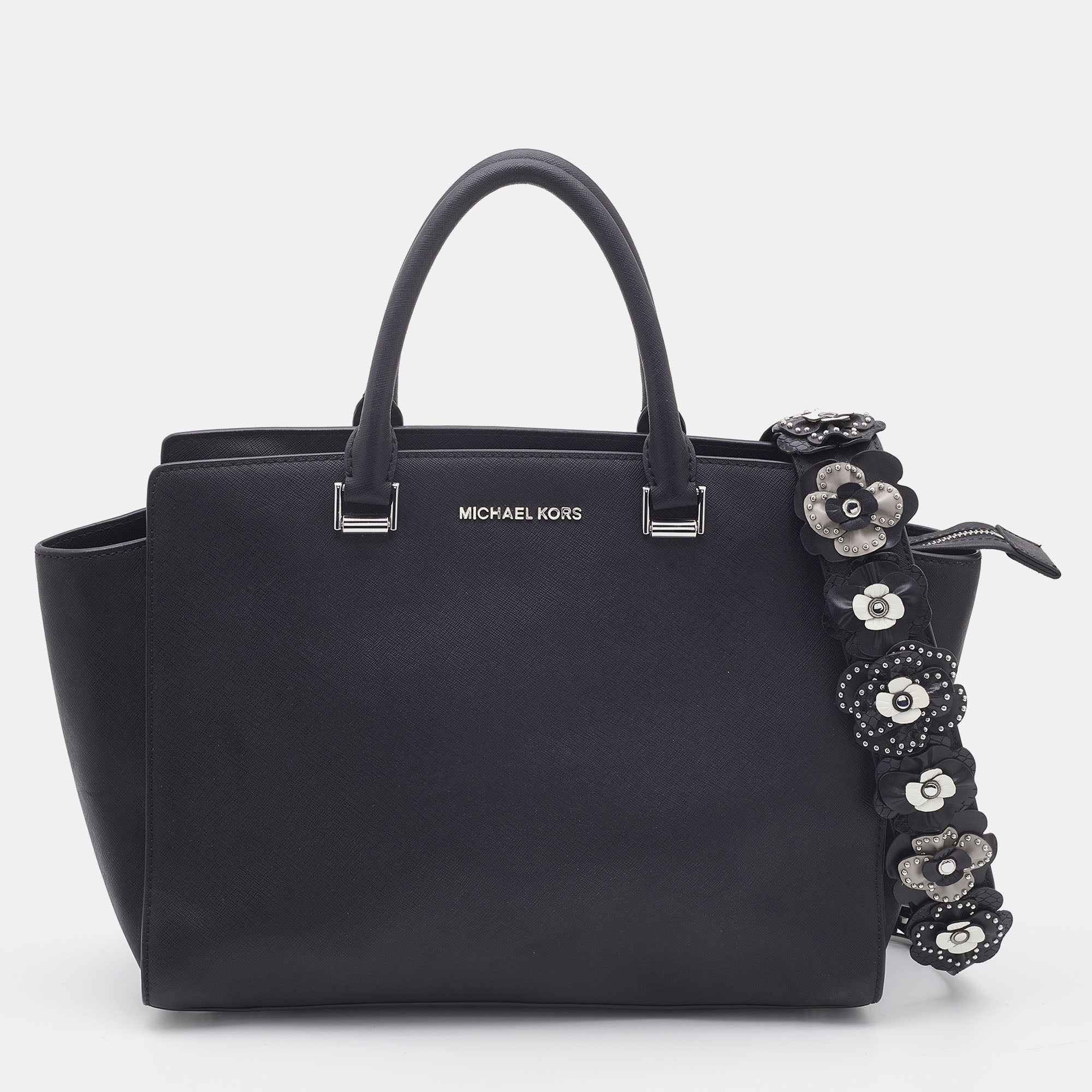 Black selma michael discount kors