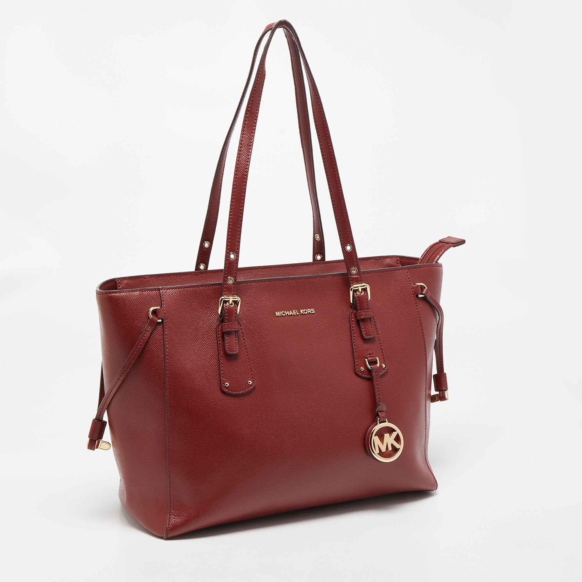 Michael kors purse on sale with red straps