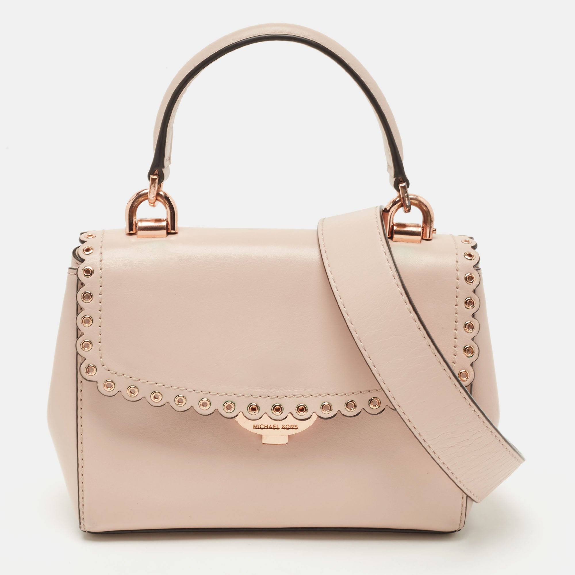 Ava top handle online satchel