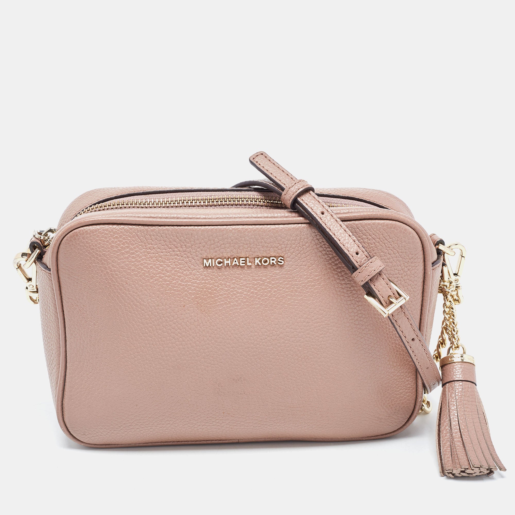 Beige michael kors crossbody hot sale