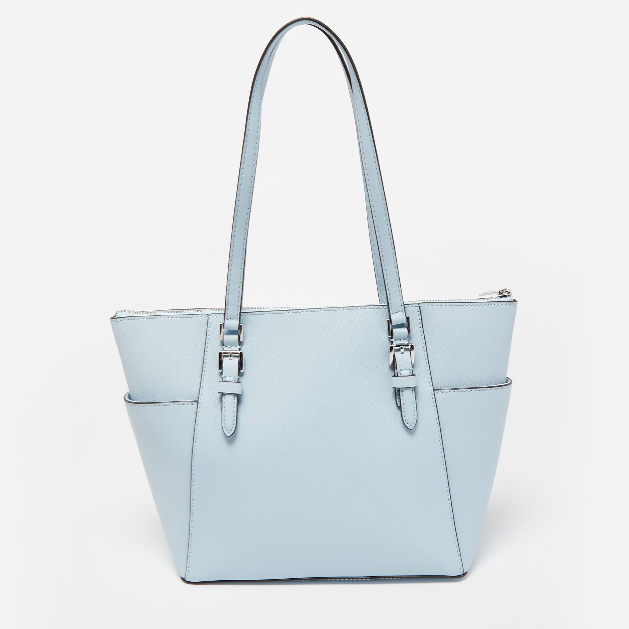 Michael kors light sales blue tote