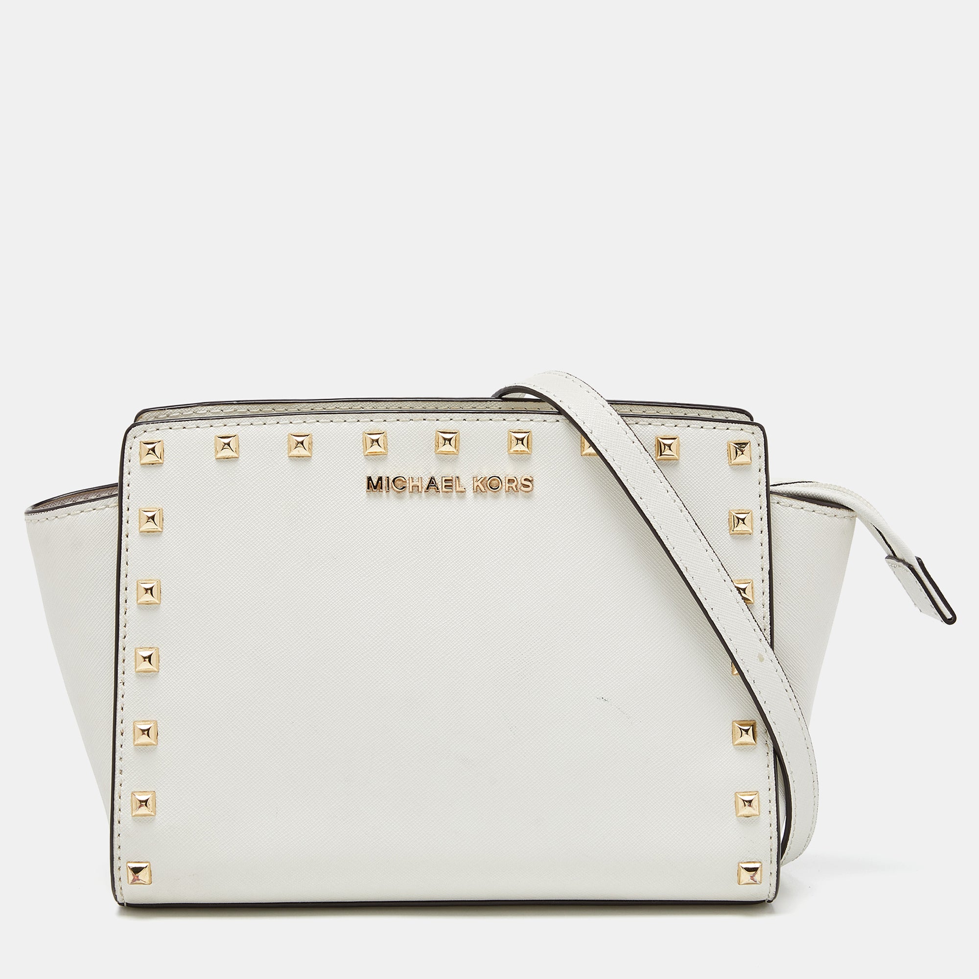 Michael kors selma small studded best sale