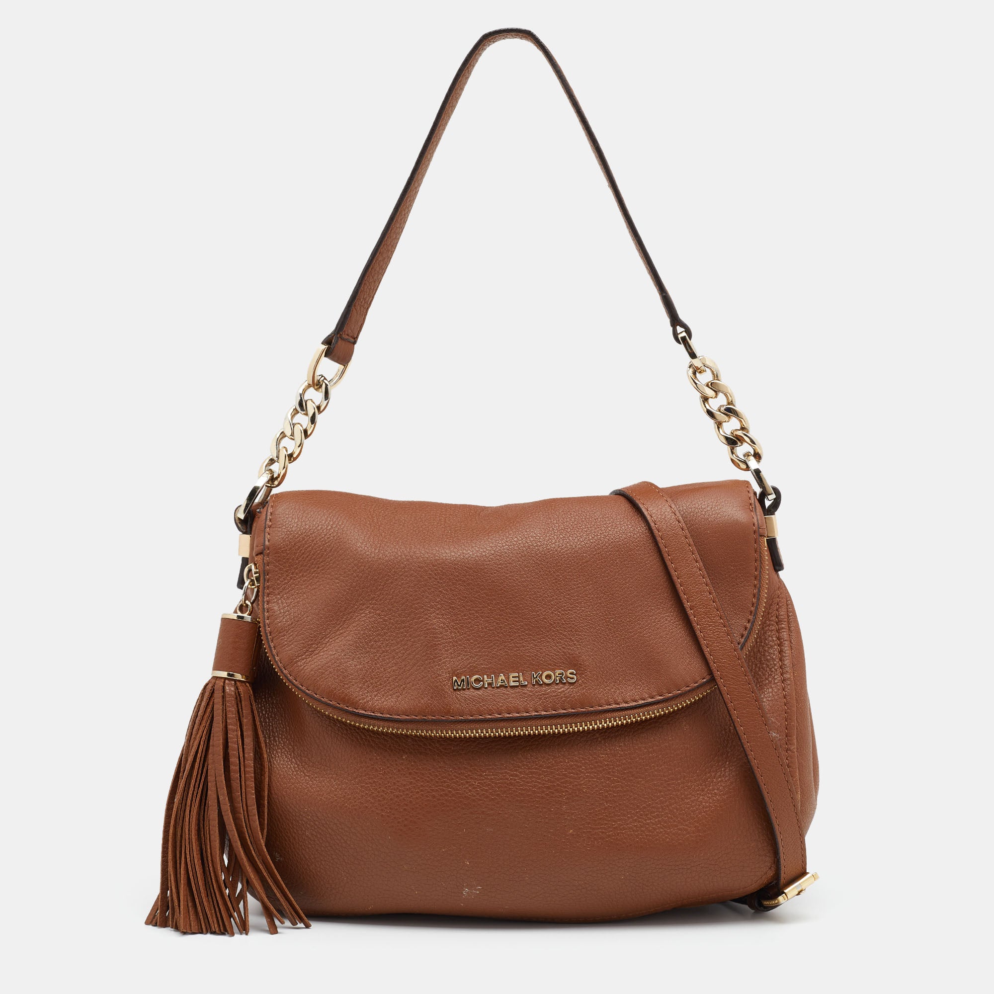 Bedford leather shop crossbody mk