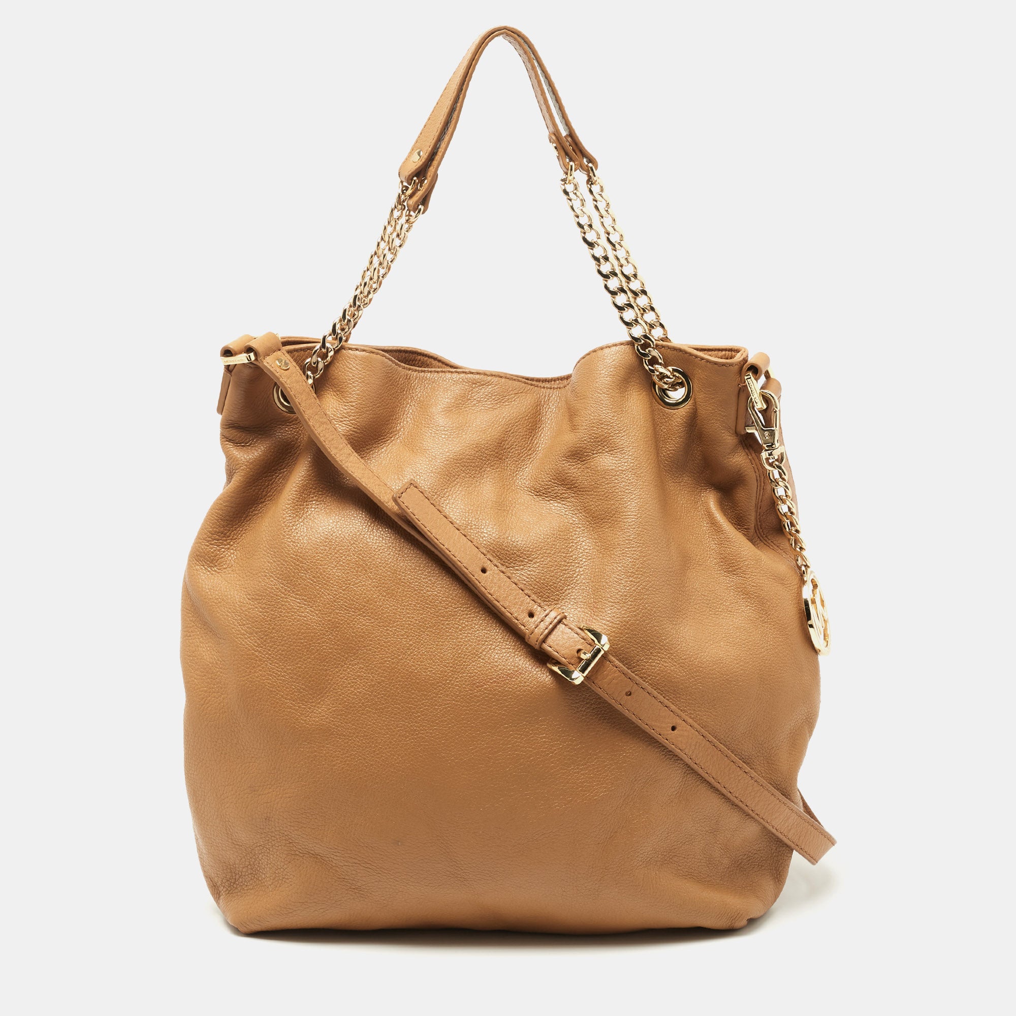 Michael kors cheap tan shoulder bag