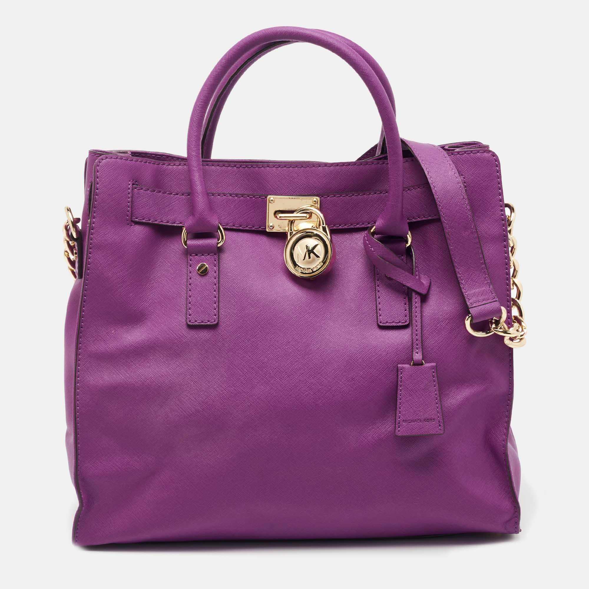 Michael kors large deals purple