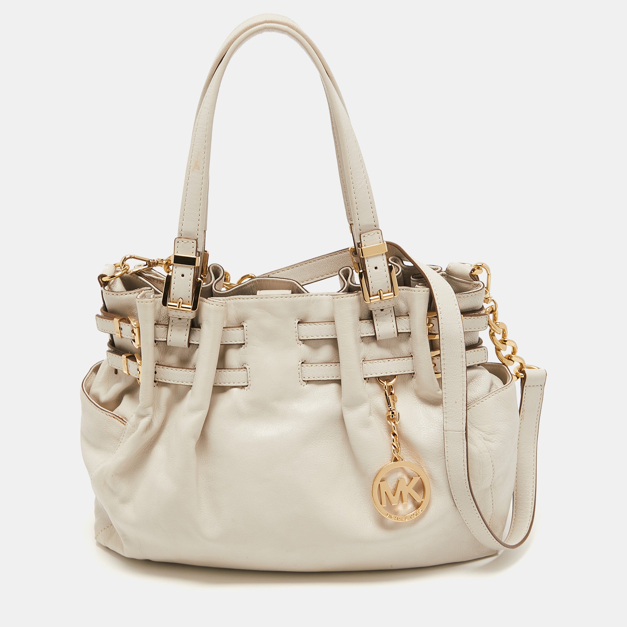 Michael kors off white 2024 purse