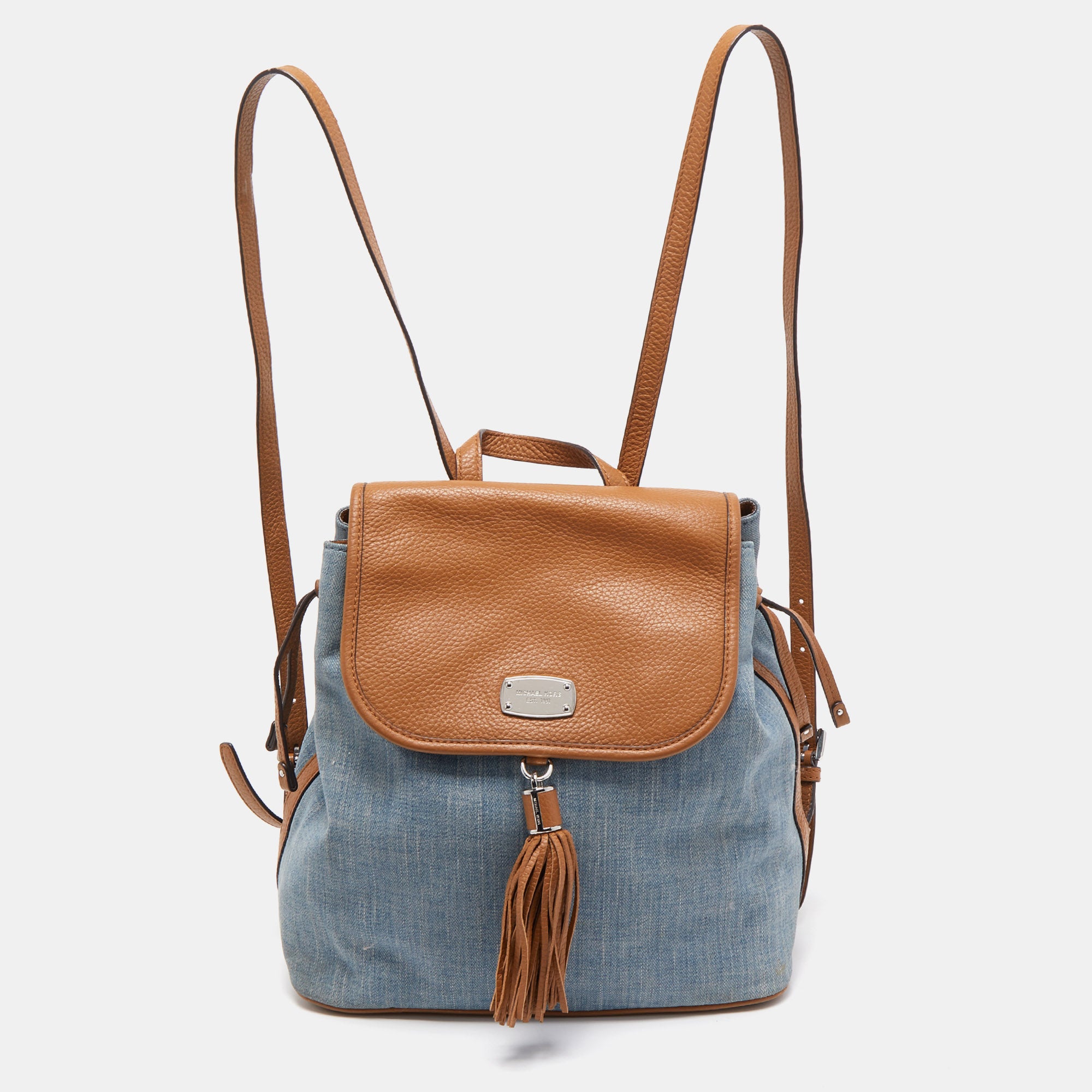 Michael kors best sale blue jean backpack