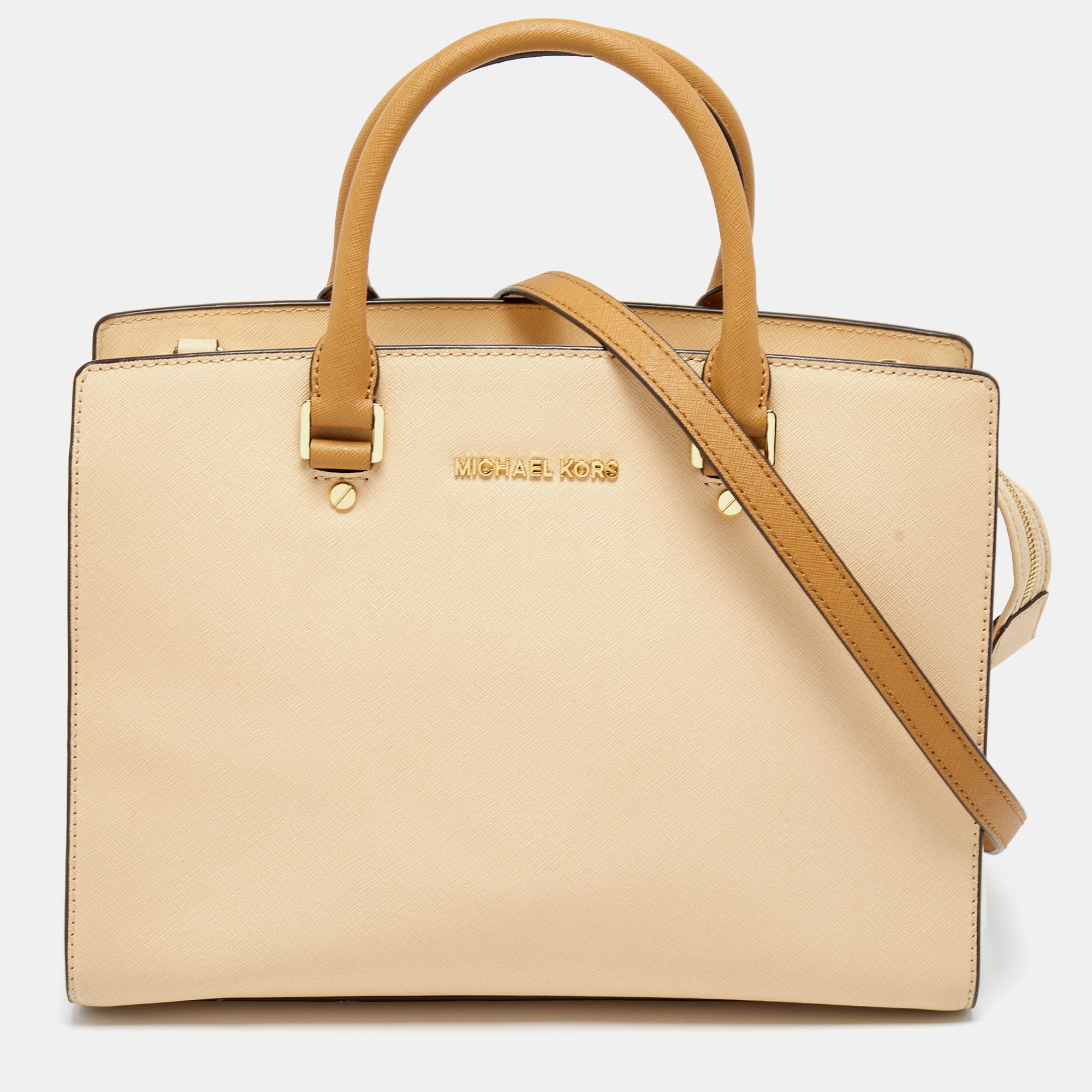 Michael kors tri color handbag hotsell