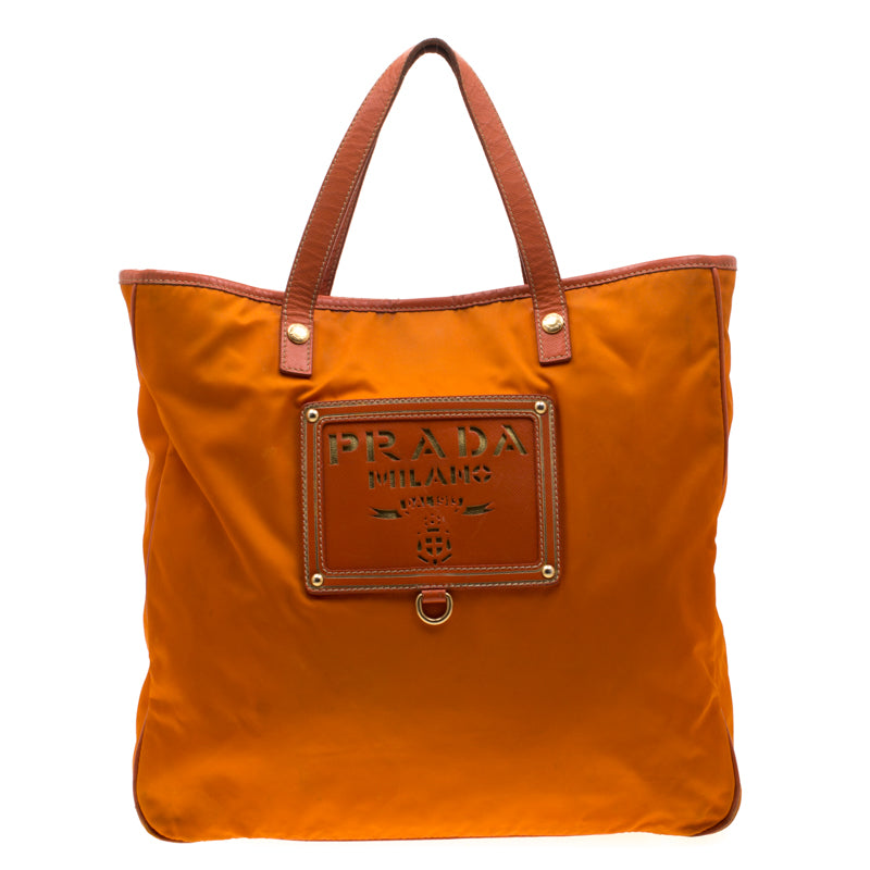 Prada best sale nylon orange