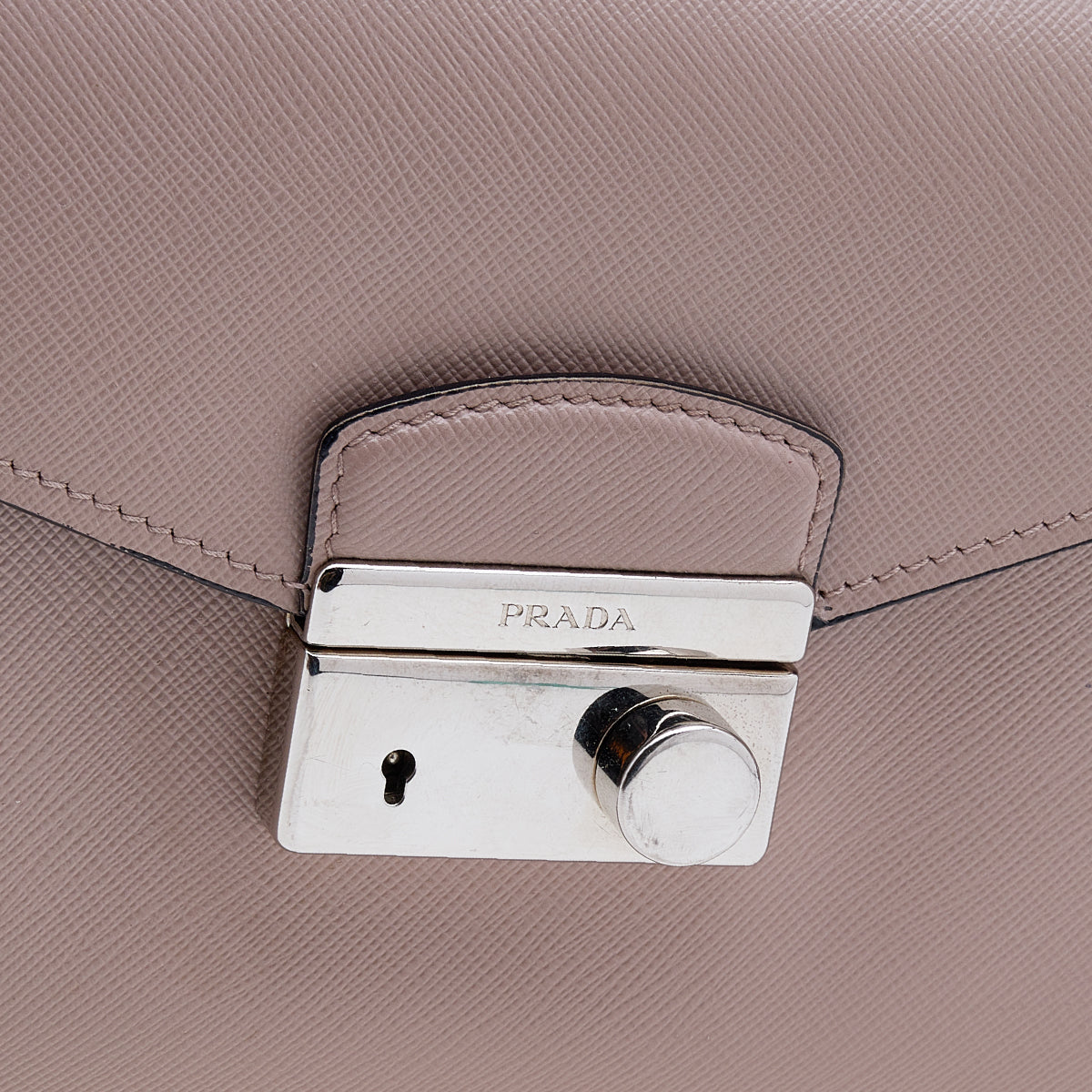 Prada Saffiano Lux Small Sound Flap Shoulder Bag