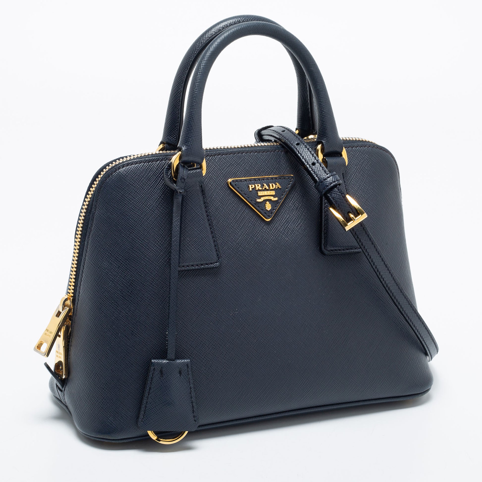Prada Promenade Saffiano leather bag - ShopStyle
