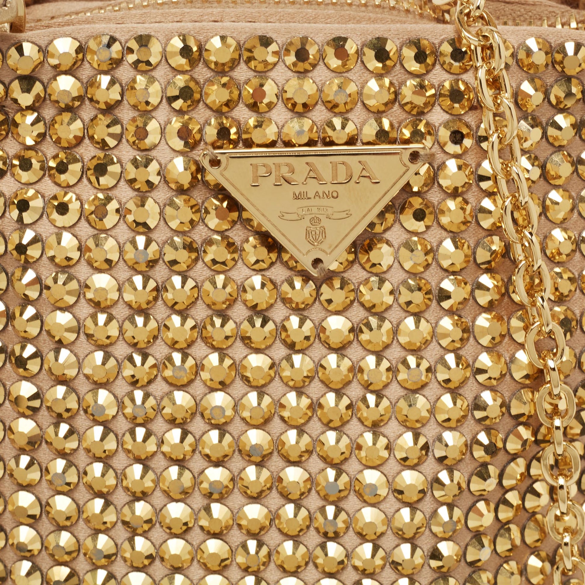 Prada Gold Handbags