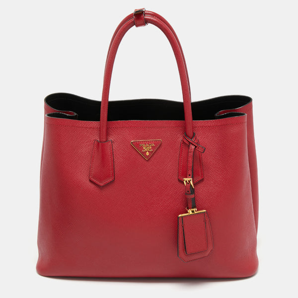 Prada Women's Triangle Leather Shoulder Bag