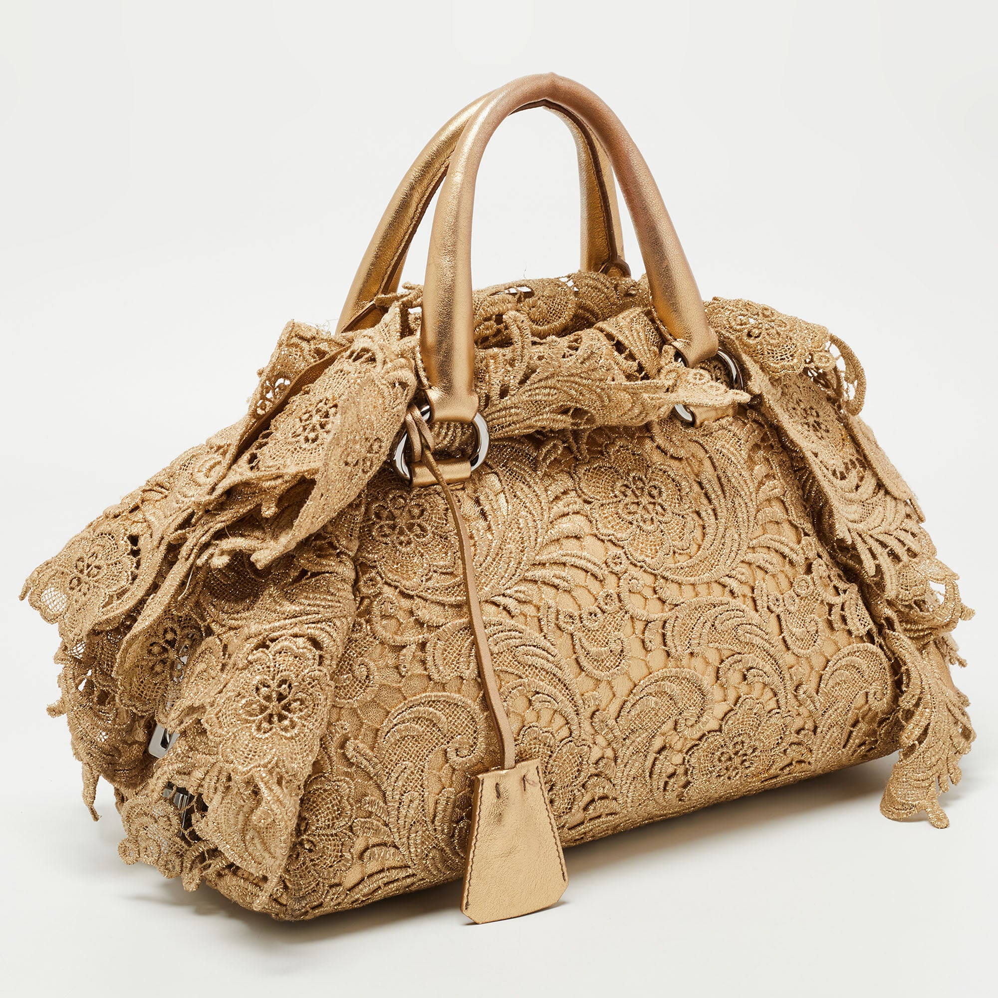 Prada best sale lace bag