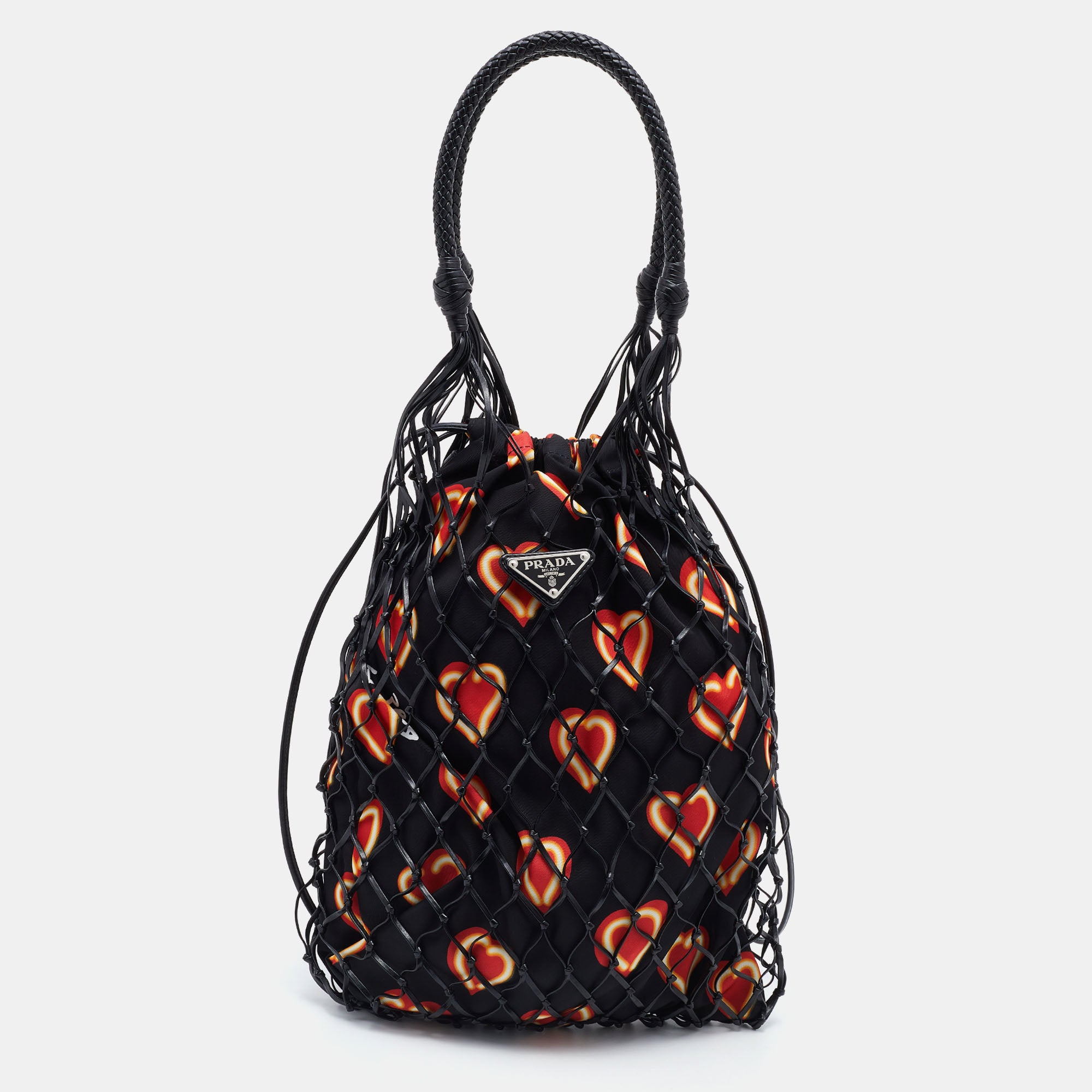 Prada bucket bag online nylon