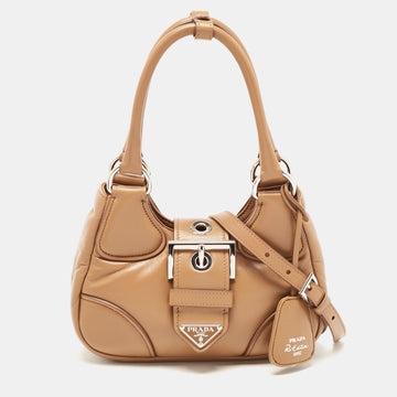 PRADA Brown Moon Padded Leather Re-edition 2002 Bag