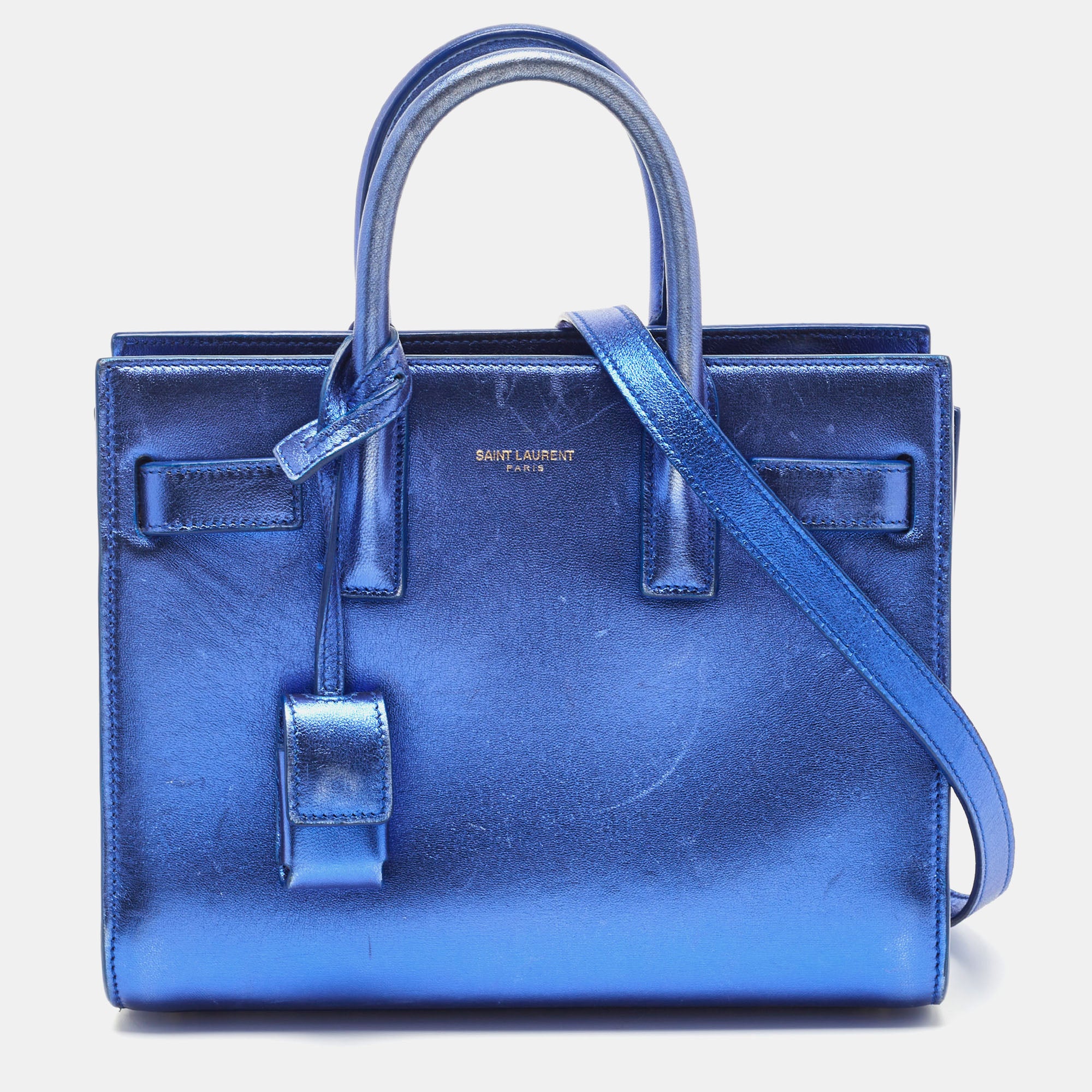 Ysl sac store de jour blue