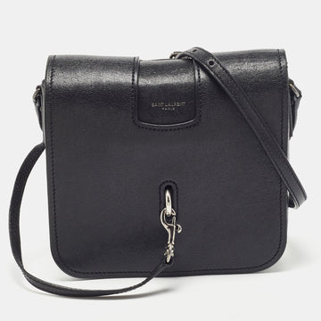 Saint Laurent Black Leather Small Charlotte Toy Crossbody Bag