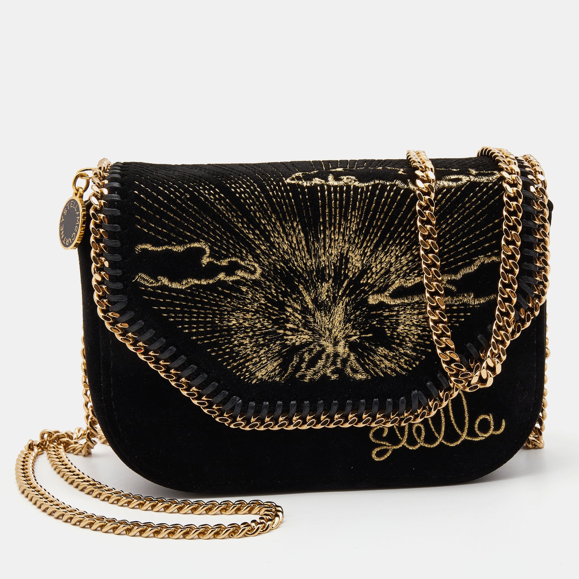 Stella mccartney clearance velvet bag