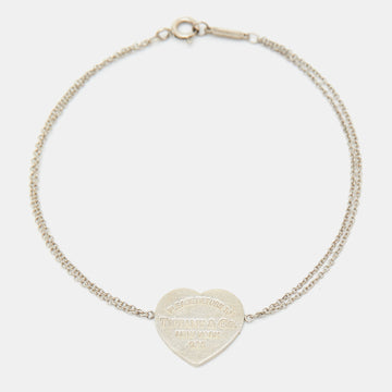 Tiffany & Co. Return to Tiffany Heart Tag Sterling Silver Bracelet