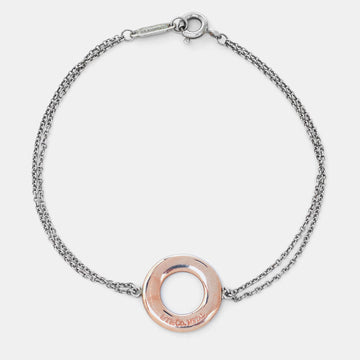 TIFFANY & CO. Rubedo Circle Sterling Silver Bracelet