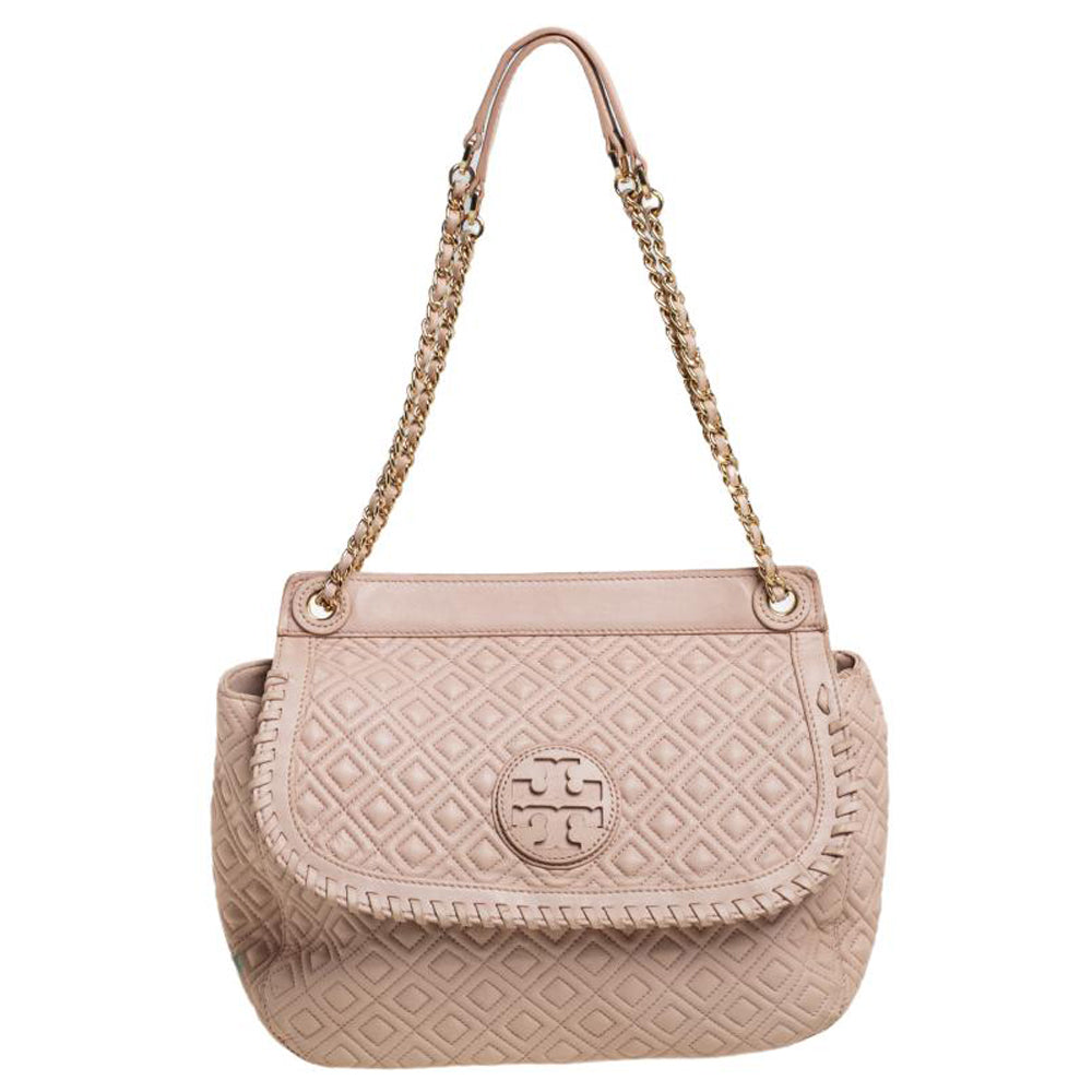 Tory burch quilted shoulder on sale bag