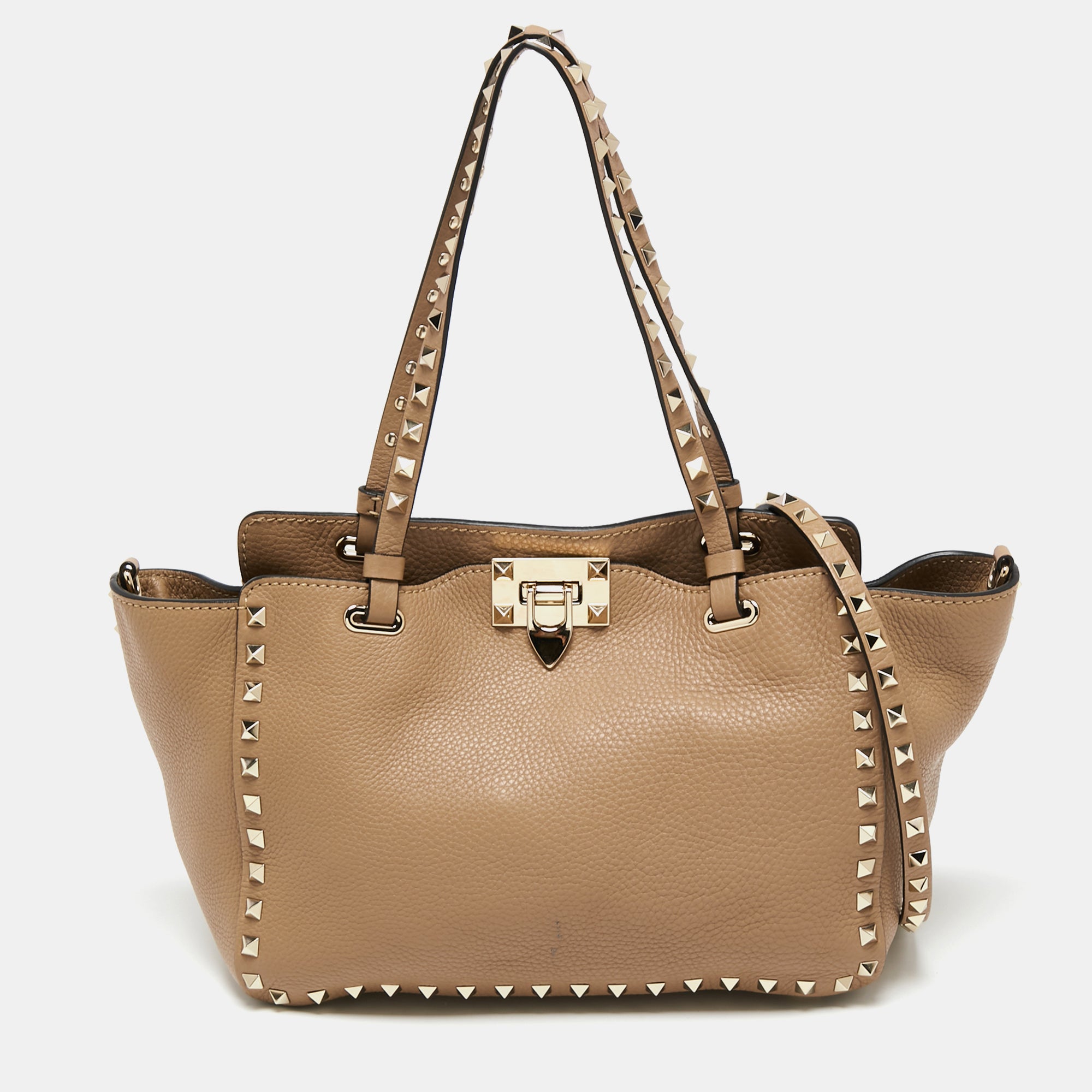 Valentino rockstud sales trapeze tote