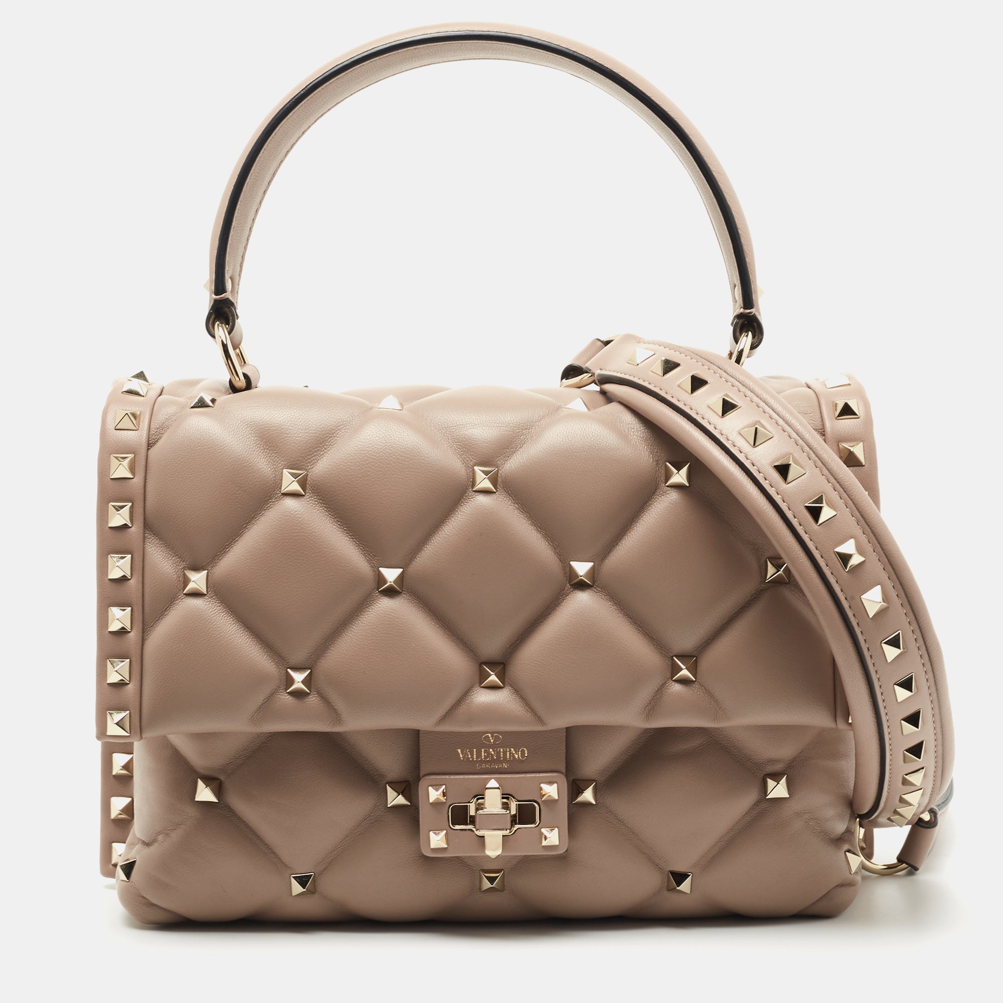 Valentino candystud best sale top handle bag