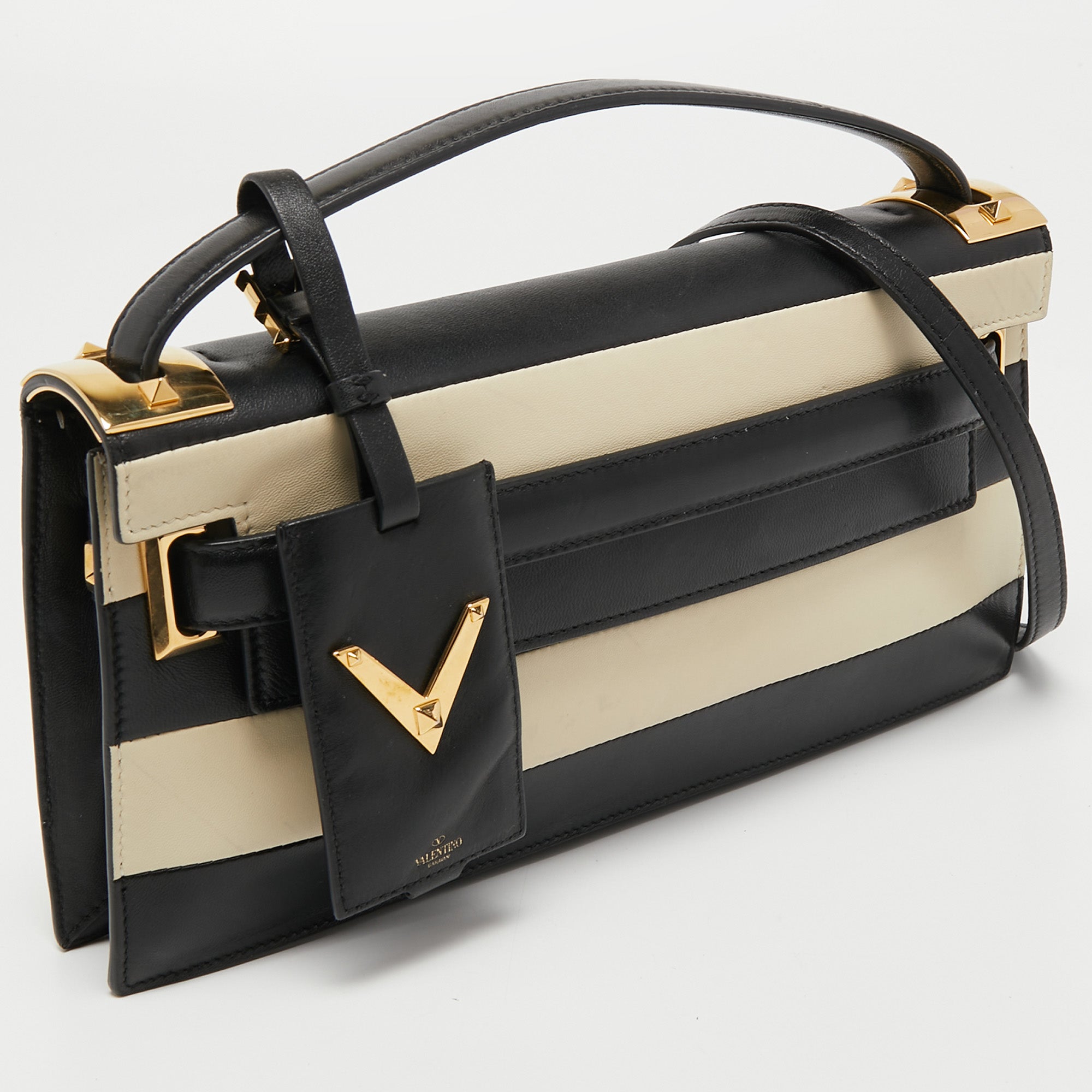 Valentino clearance striped bag