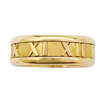 TIFFANY & CO yellow gold ring,Atlas collection.