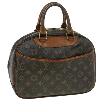 LOUIS VUITTON Monogram Trouville Hand Bag M42228 LV Auth 34784