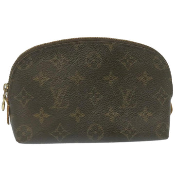 LOUIS VUITTON Monogram Pochette Cosmetic PM Pouch M47515 LV Auth ny011