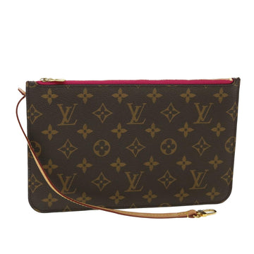 LOUIS VUITTON Monogram Neverfull MM Pouch Accessory Pouch LV Auth ny242