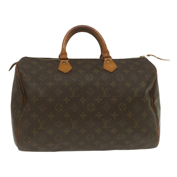 LOUIS VUITTON Monogram Speedy 35 Hand Bag M41524 LV Auth pt1229