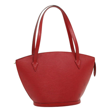 LOUIS VUITTON Epi Saint Jacques Shopping Tote Bag Red M52267 LV Auth pt2673