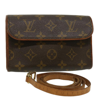 LOUIS VUITTON Monogram Pochette Florentine Waist Bag M51855 LV Auth rd2956