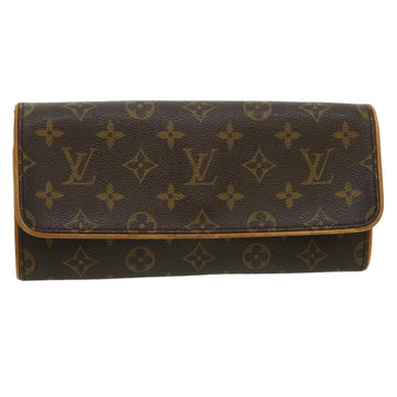 LOUIS VUITTON Monogram Pochette Twin GM Shoulder Bag M51852 LV Auth rd2958