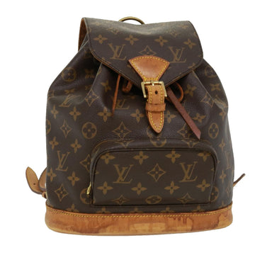 LOUIS VUITTON Monogram Montsouris MM Backpack M51136 LV Auth rd3629