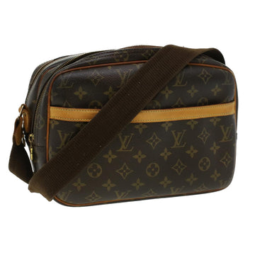 LOUIS VUITTON Monogram Reporter PM Shoulder Bag M45254 LV Auth rd3939