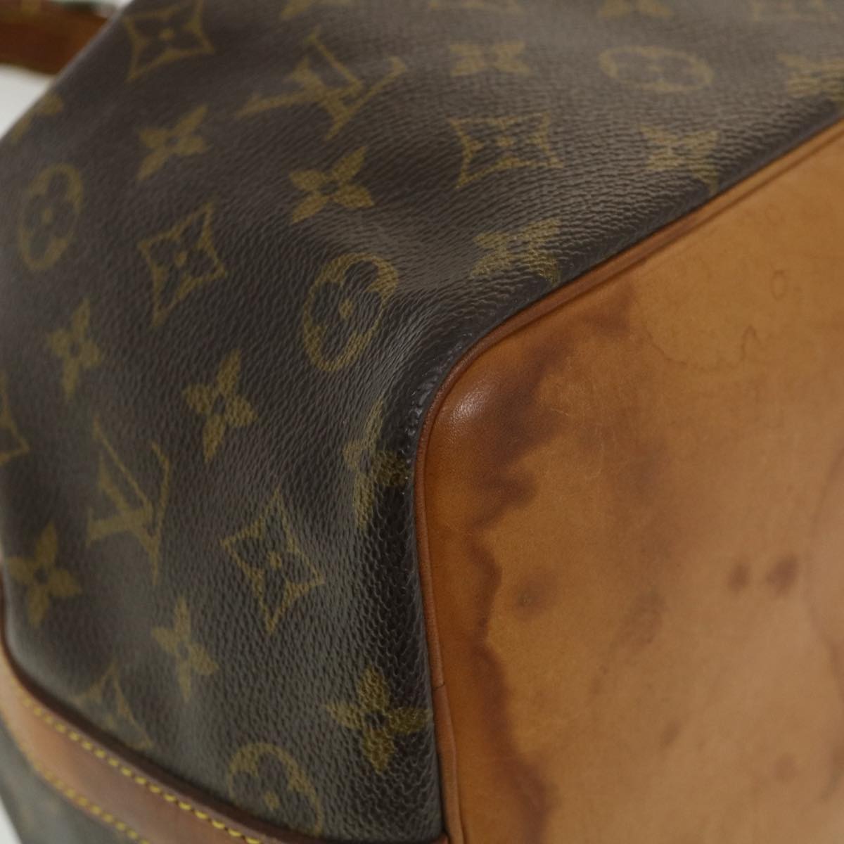 LOUIS VUITTON Monogram Petit Noe Shoulder Bag M42226 LV Auth 41911 Cloth  ref.918601 - Joli Closet