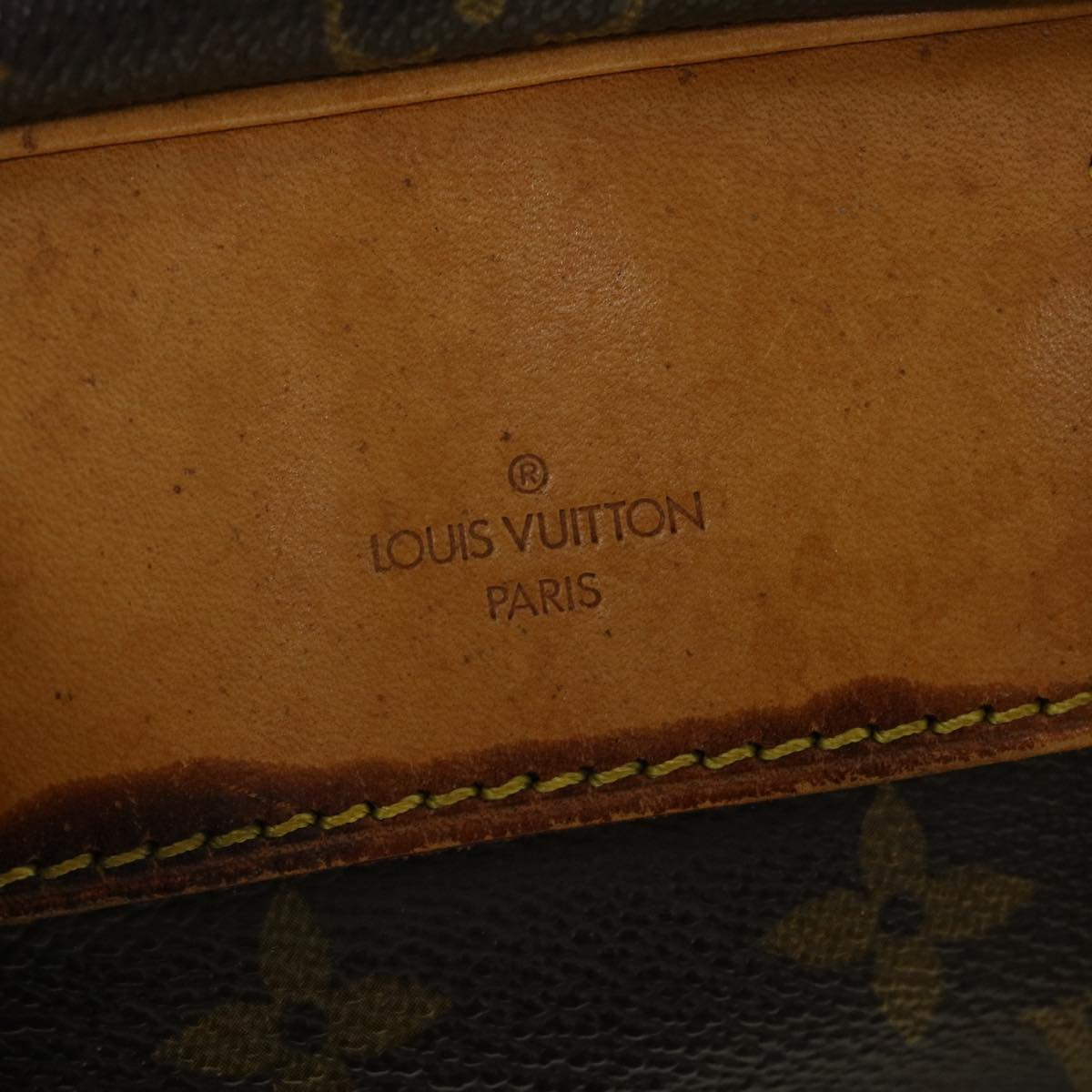 Louis Vuitton, Bags, Louis Vuitton Monogram Deauville Hand Bag M4727 Lv  Auth Bs193
