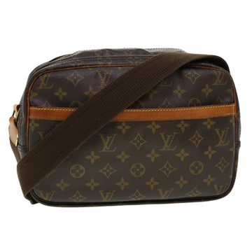 LOUIS VUITTON Monogram Reporter PM Shoulder Bag M45254 LV Auth rd4855