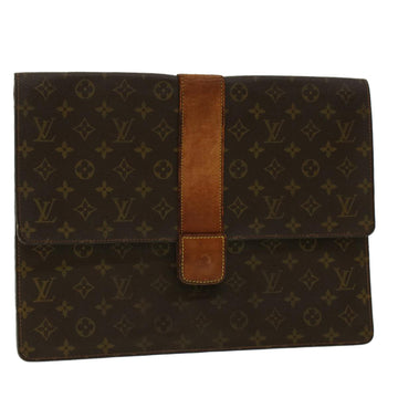 LOUIS VUITTON Monogram Posh Diplomat Homme Clutch Bag 243 LV Auth rd4996