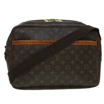 LOUIS VUITTON Monogram Reporter GM Shoulder Bag M45252 LV Auth rd5027