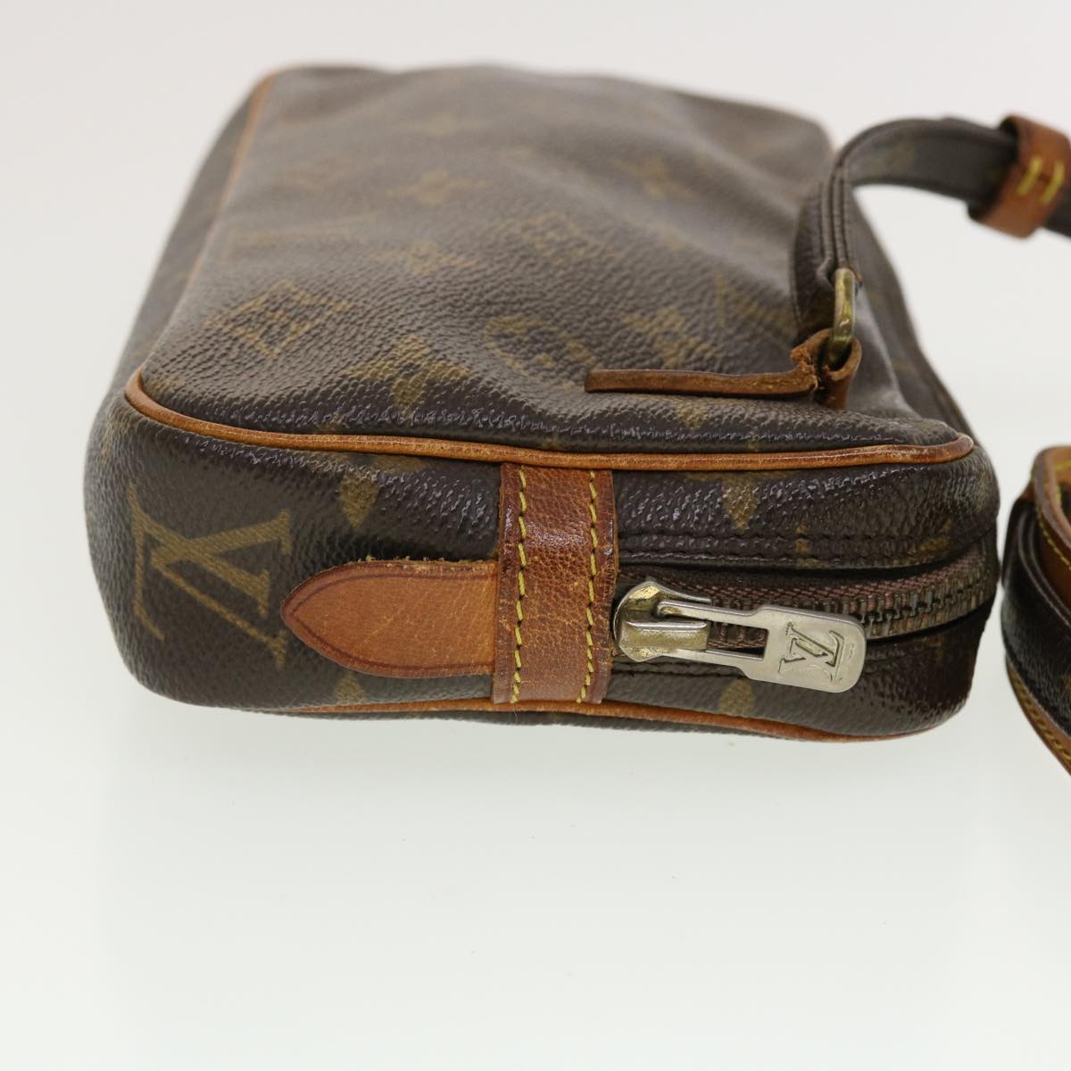 Auth Louis Vuitton Monogram Marly Bandouliere Shoulder Bag M51828 Junk 3057F