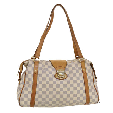 LOUIS VUITTON Damier Azur Stresa PM Tote Bag M51188 LV Auth rd5258