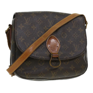 LOUIS VUITTON Monogram Saint Cloud GM Shoulder Bag M51242 LV Auth rd5280