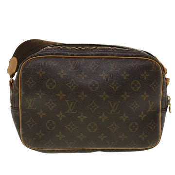 LOUIS VUITTON Monogram Reporter PM Shoulder Bag M45254 LV Auth rd5286