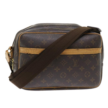 LOUIS VUITTON Monogram Reporter PM Shoulder Bag M45254 LV Auth rd5352